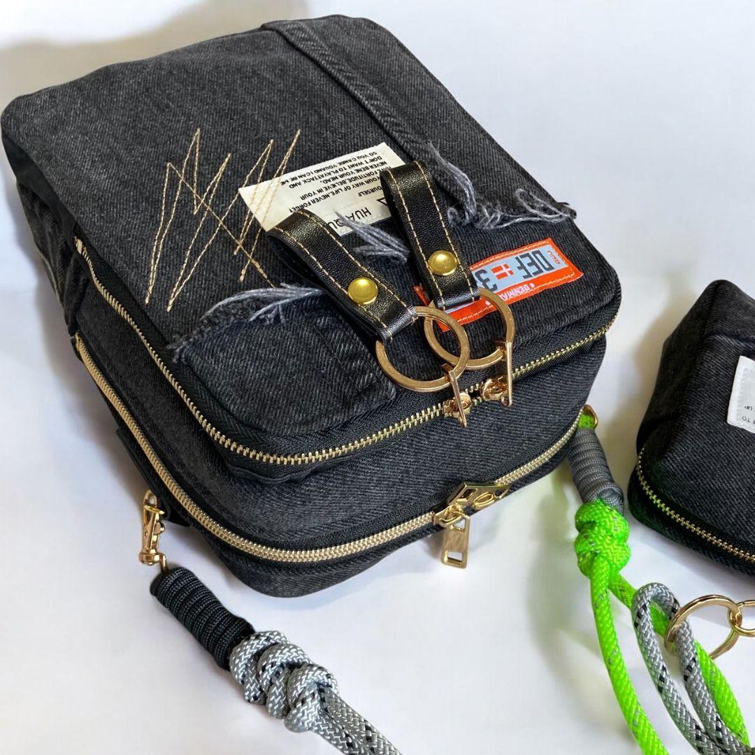 Wallet compartment bag／お財布バッグ＋ポーチ付