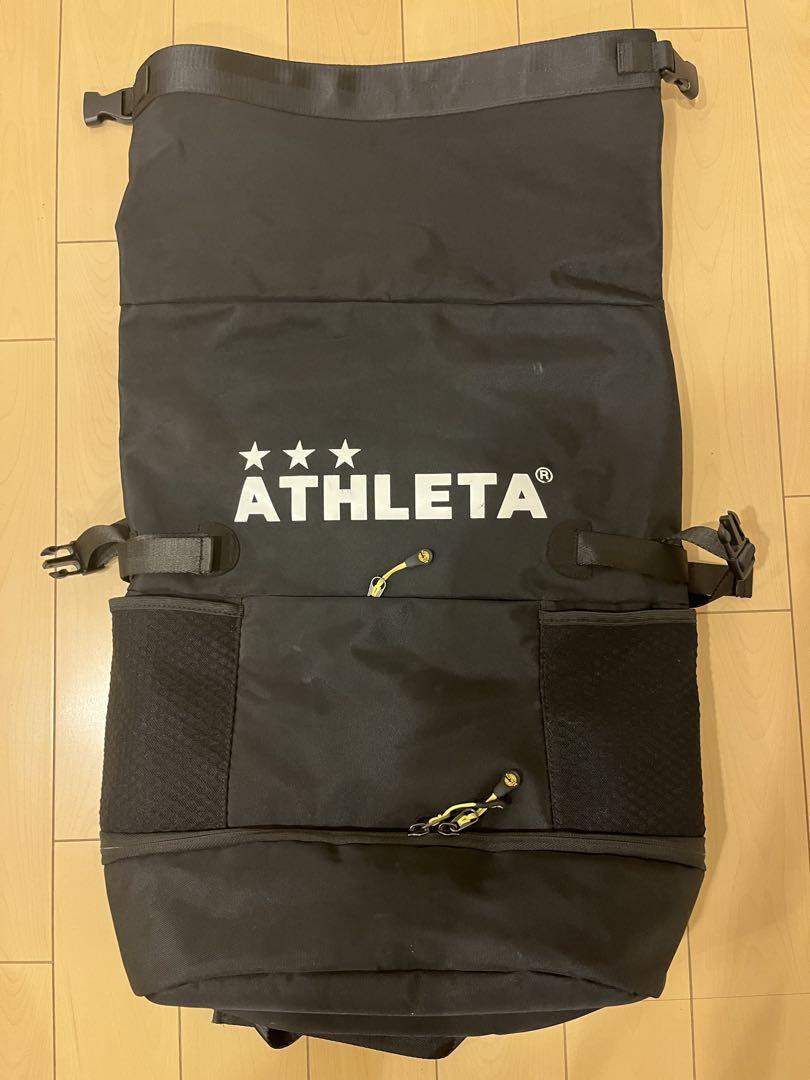 ATHLETA アスレタ リュック 大容量 ブラック - メルカリ