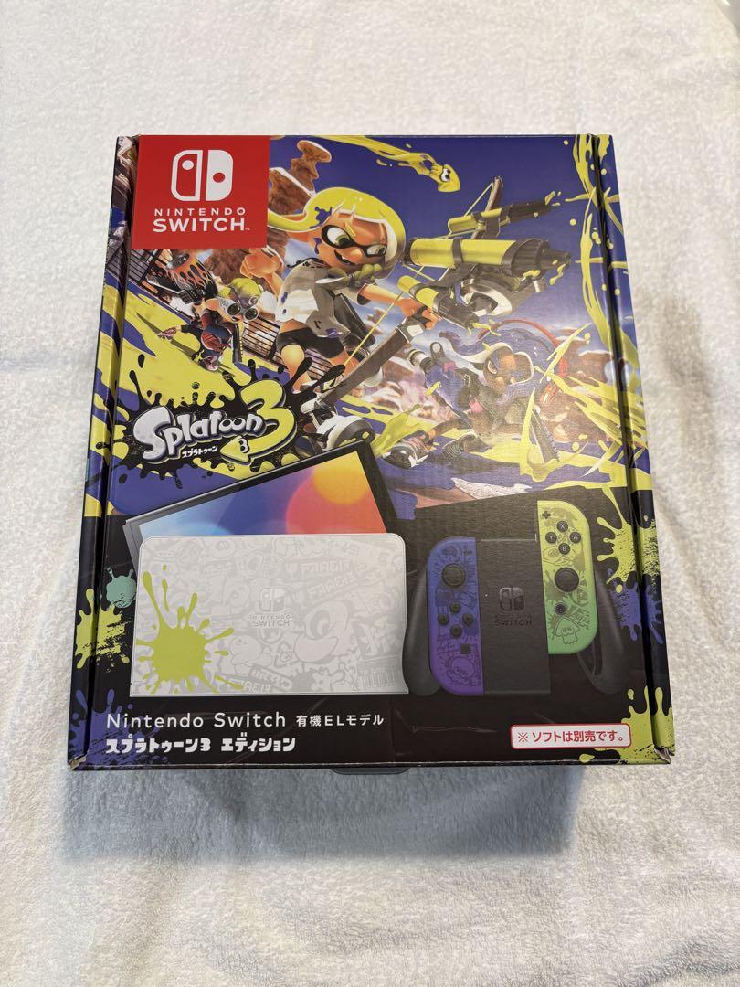 美品Nintendo Switch 有機EL スプラトゥーン3 エディション