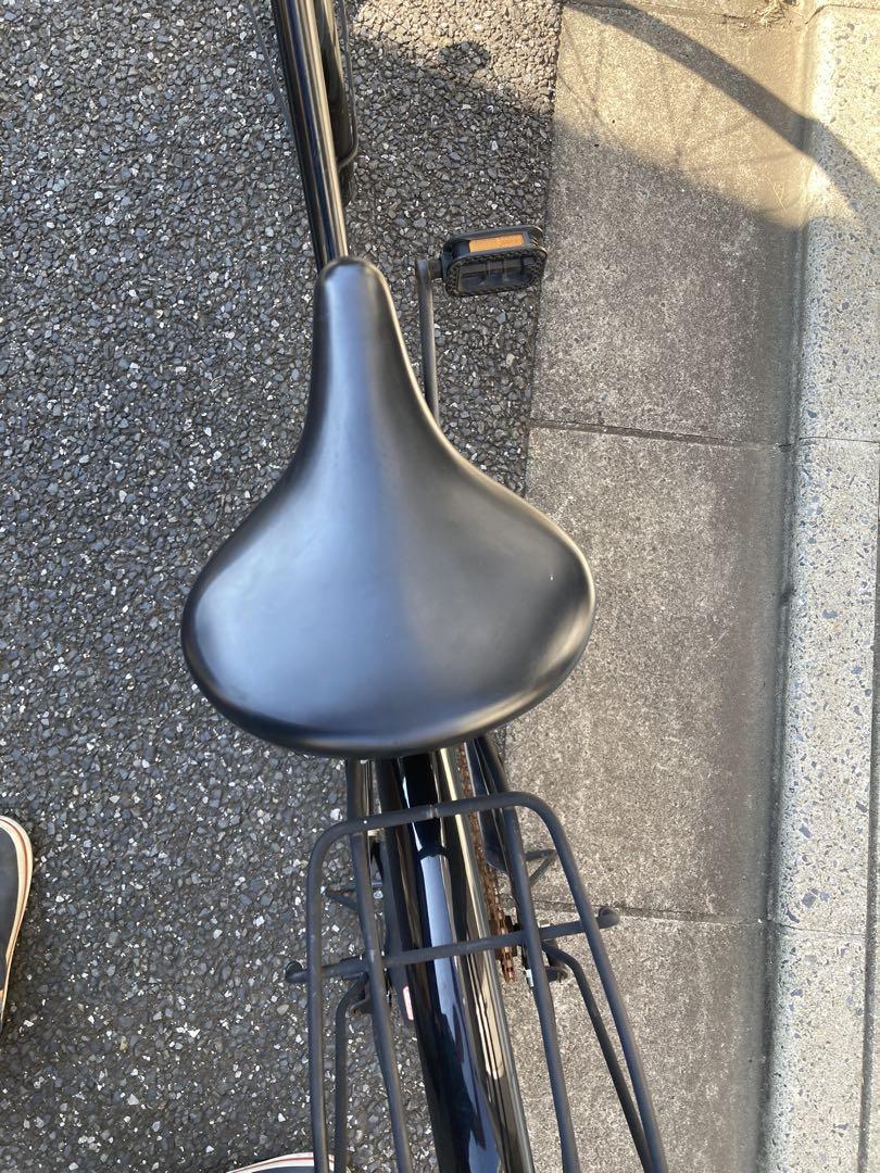 26インチ自転車(ブラック)