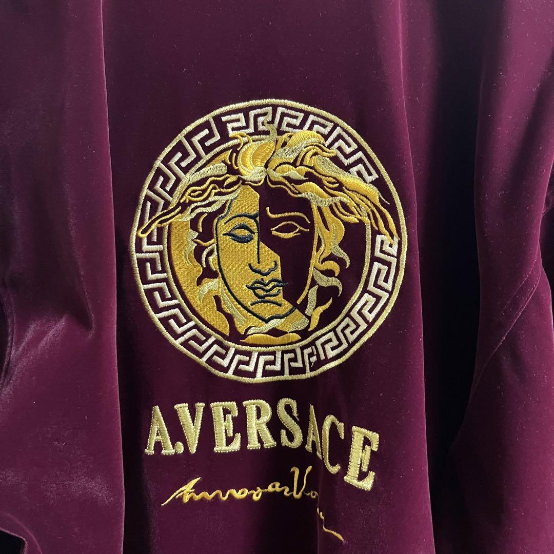 a.versace ジャージ ベロア セットアップ ワインレッド a.versace ジャージ ベロア セットアップ ワインレッド - メルカリ