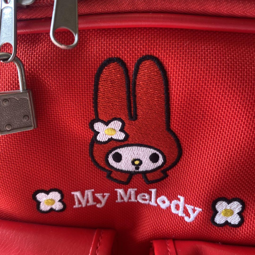 My Melody 赤 キャリーケース 旅行用バッグ