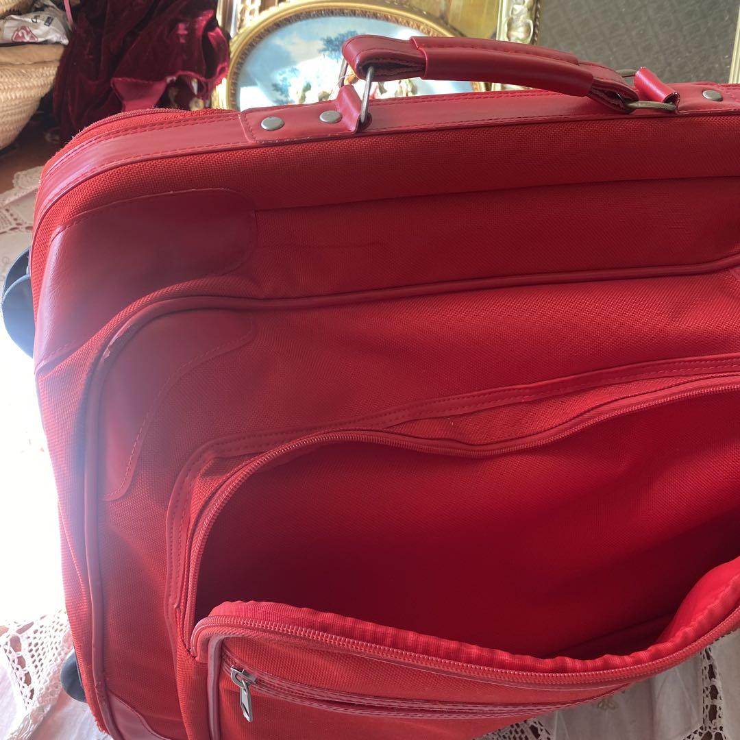 My Melody 赤 キャリーケース 旅行用バッグ
