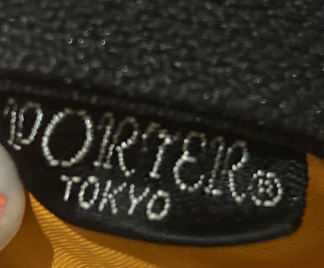 PORTER ポーター ／ タンカー ナイロン ミニドラムバッグ S 黒 美品