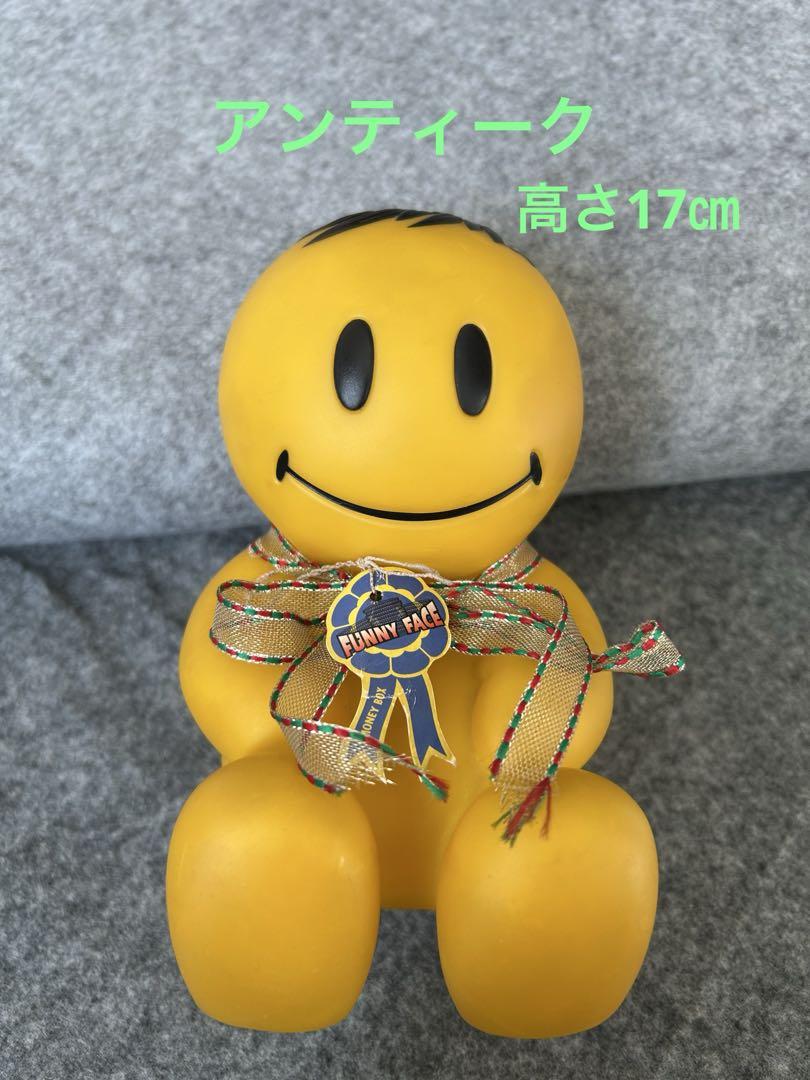 ソフビ　スマイルニコちゃん貯金箱