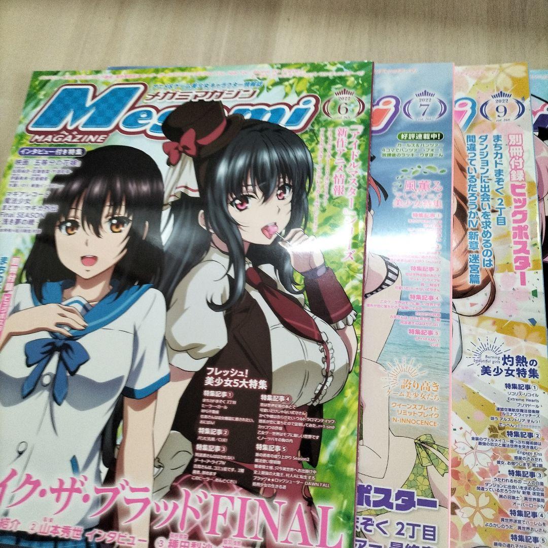 新品　メガミマガジン   2023年6冊　2022年4冊　10冊まとめ売り