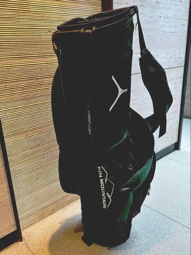 サンマウンテン 9.0型 スタンド キャディバッグ グリーン 4分割 - メルカリ