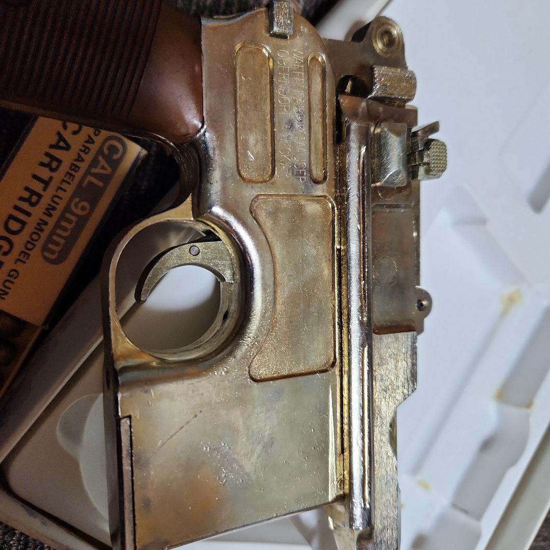 MGC MilitarishpistoleモーゼルミリタリーMODEL-1916 MGC｜モーゼルM1916ミリタリー｜木製ストック付｜モデルガン買取