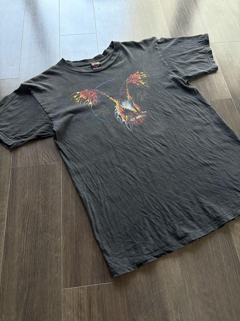 両面 ビンテージ HARLEY DAVIDSON ハーレーダビッドソン Tシャツ