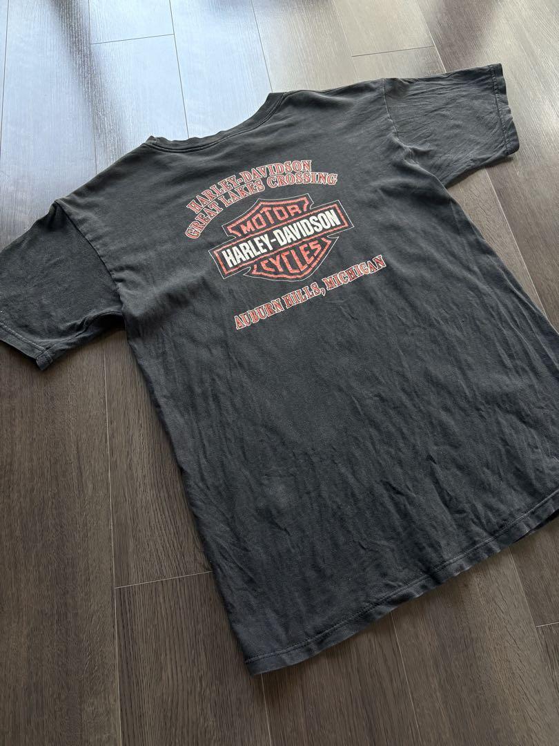 両面 ビンテージ HARLEY DAVIDSON ハーレーダビッドソン Tシャツ