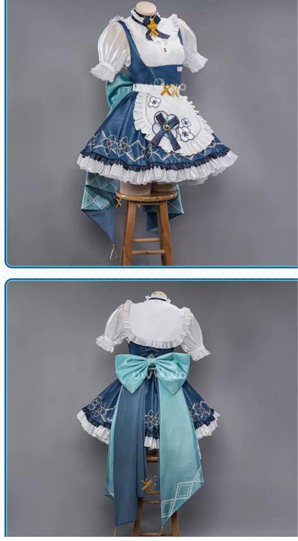 Uwowo 原神 ファルザン メイド服 コスプレ衣装 ウィッグ・靴追加可 画像6
