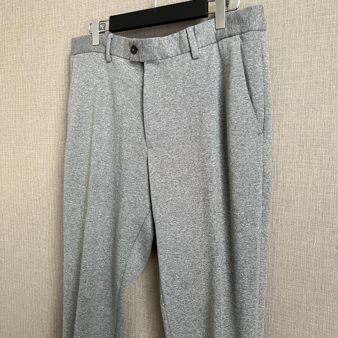 極美品 ZARA 4wayストレッチ セットアップ イージースーツ グレー XL