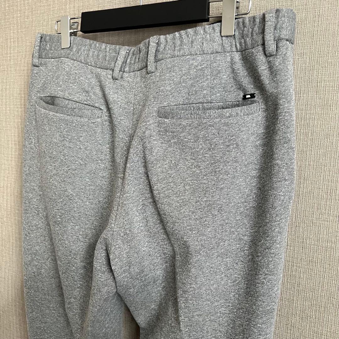 極美品 ZARA 4wayストレッチ セットアップ イージースーツ グレー XL