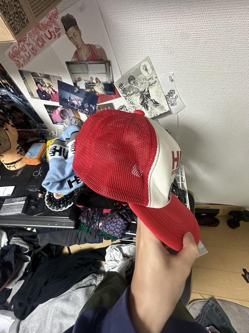 hysteric glamor ヒステリックグラマー　キャップ　赤