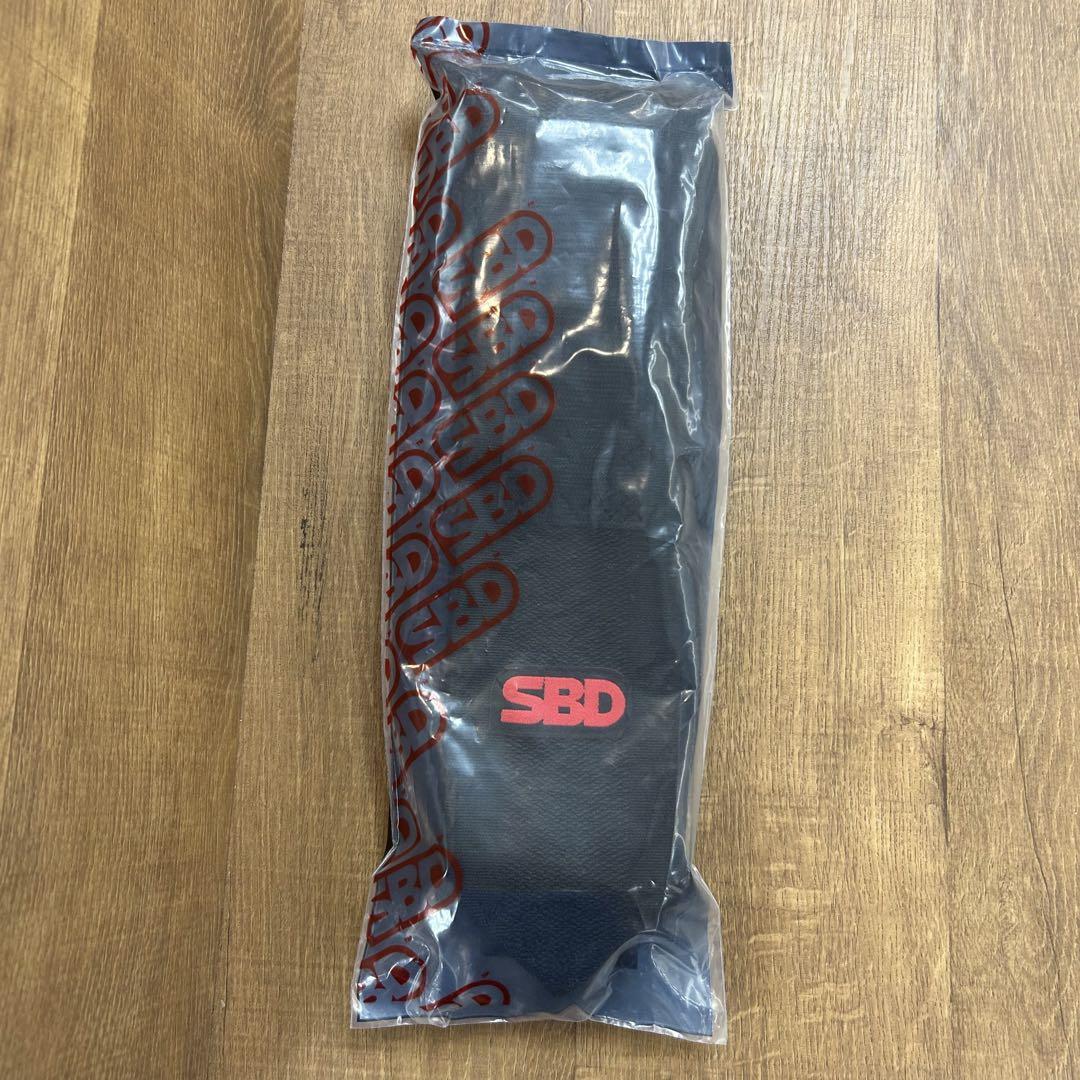 SBD リストラップ 新品未開封 フレキシブル Lサイズ 黒/赤 ブラックレッド SBD リストラップ 新品未開封 フレキシブル Lサイズ 黒/赤