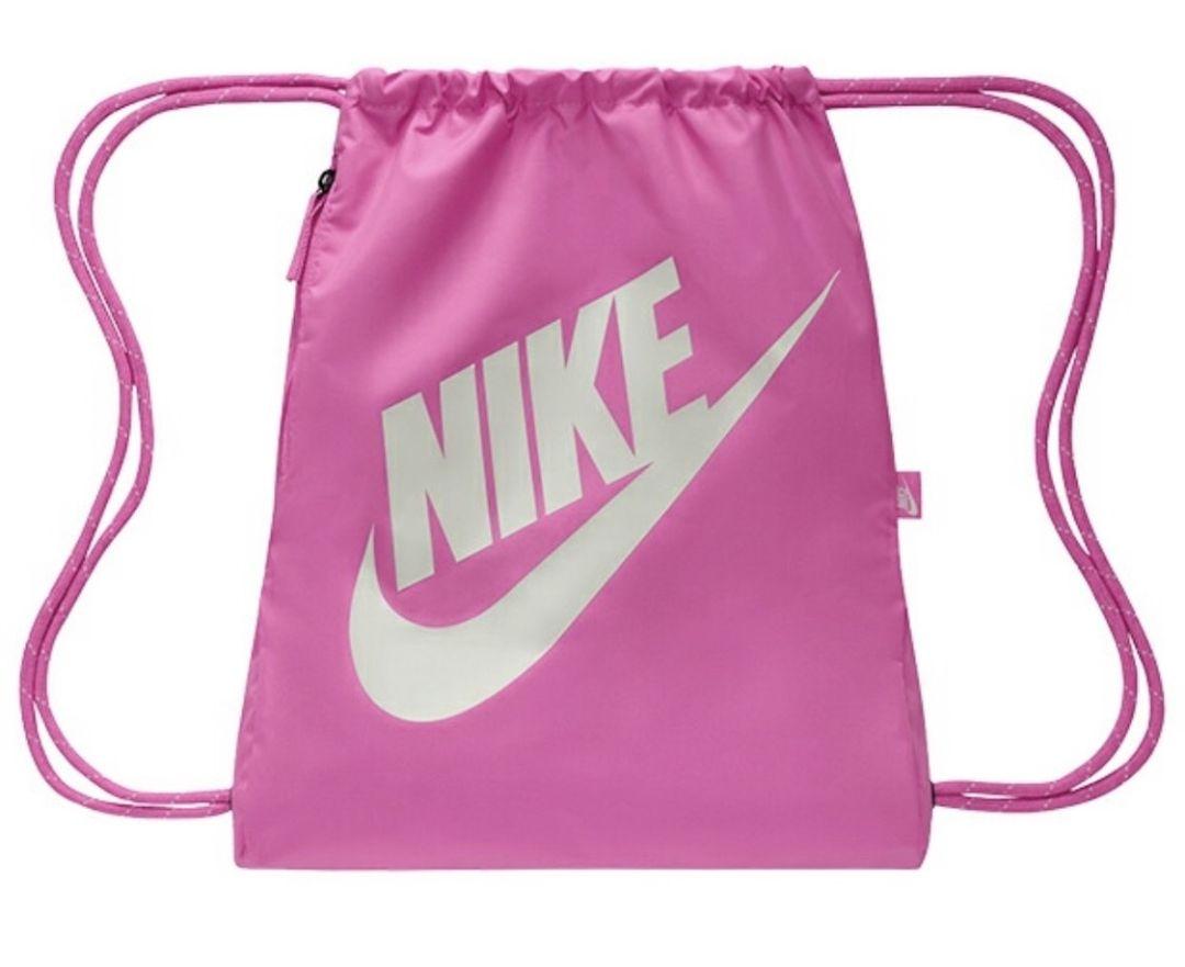 NIKE ピンク ジムサック ドローストリング ナップザック