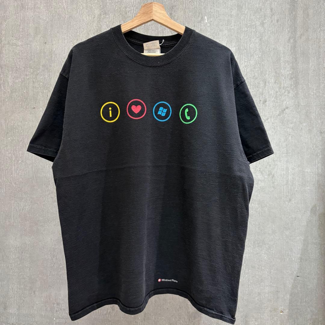 00s Windows Microsoft Tシャツ ウィンドウズ 企業