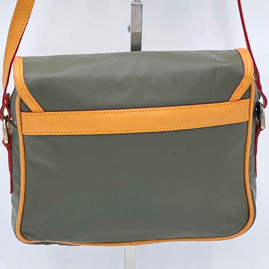 ハンティングワールド ショルダーバッグ バッグ バチュークロス カーキ