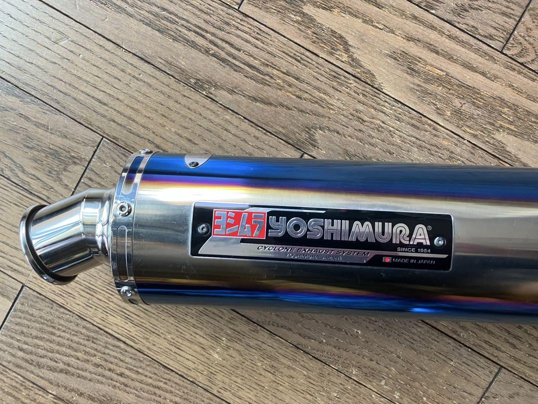 GSX1400 ヨシムラ フルエキ チタンブルー サイクロン 機械曲 インパルス