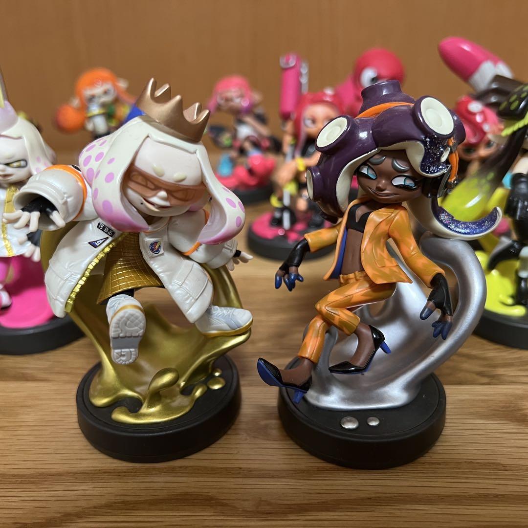 スプラトゥーン amiibo フィギュア14体セット 14体セット】スプラトゥーン amiibo まとめ売り - メルカリ