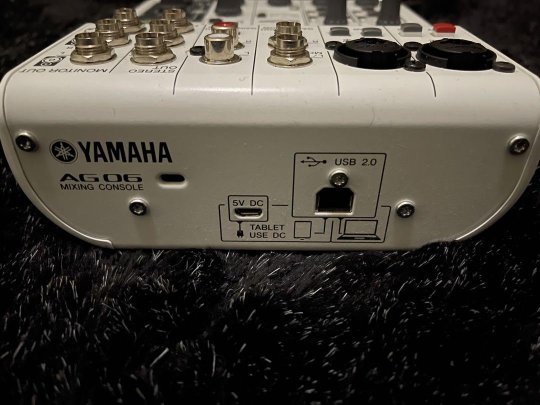 配信機器・PA機器・レコーディング機器 YAMAHA AG06