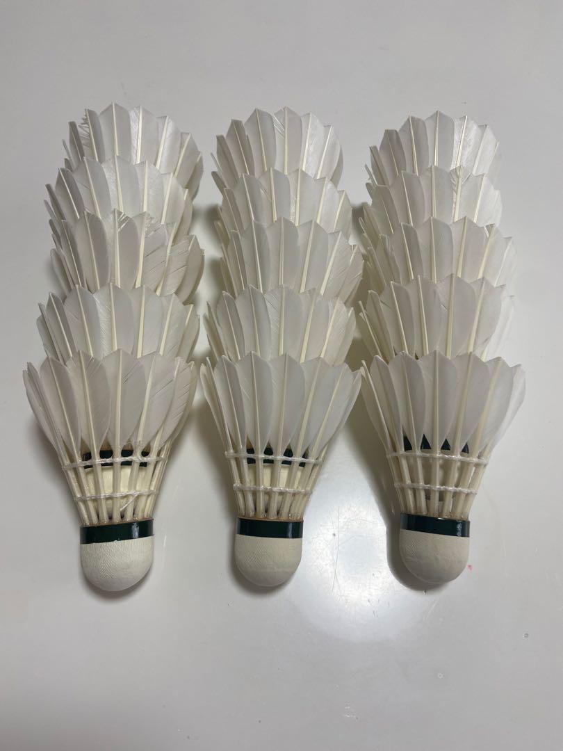 バドミントン　シャトル　中古　57球　YONEX AEROSENSA