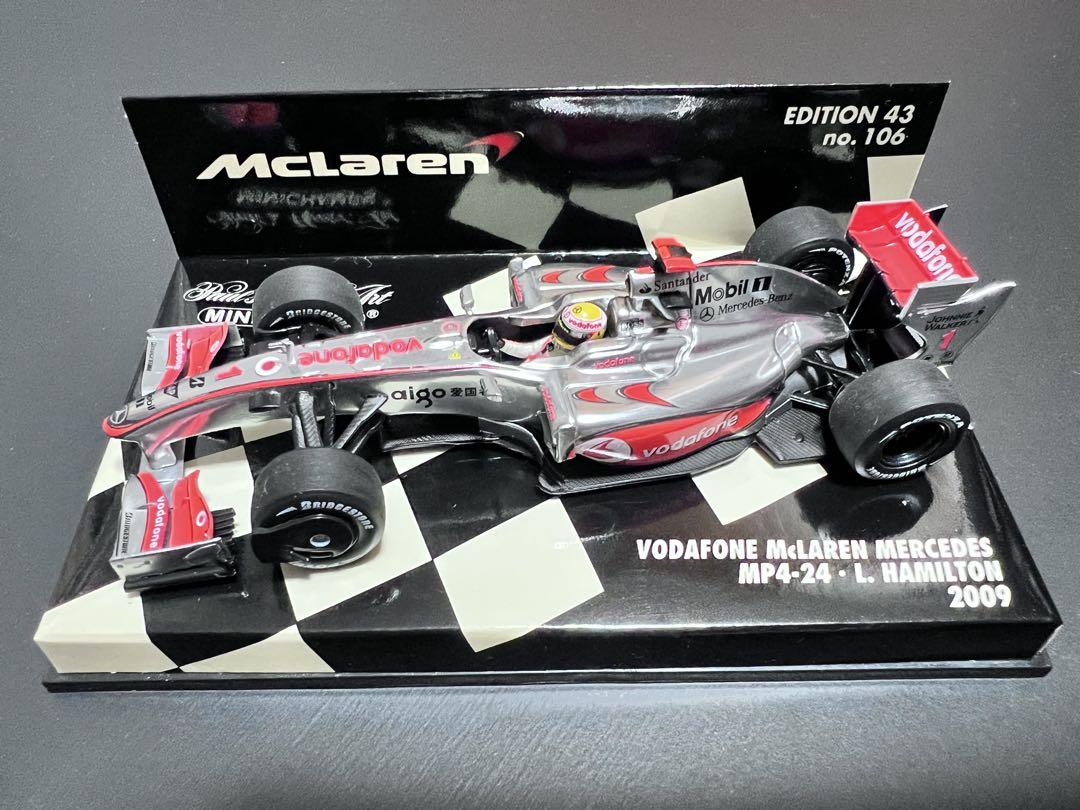 ミニカー F1 McLaren MP4-24 L. HAMILTON 2009 1/43