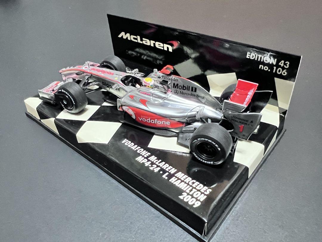 ミニカー F1 McLaren MP4-24 L. HAMILTON 2009 1/43