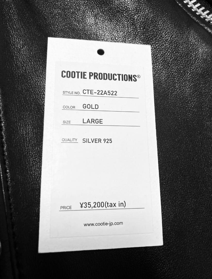 COOTIE / Chingon Wide Bracelet　Lサイズ