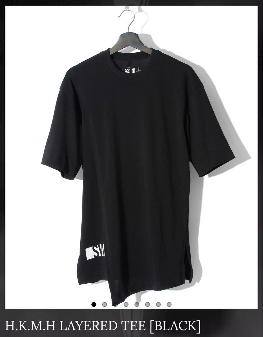 SWITCHBLADE H.K.M.H LAYERED TEE [BLACK]