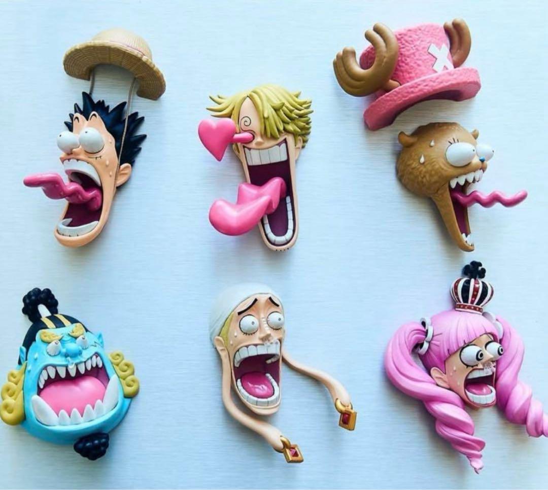 ONE PIECE ワンピース びっくり顔マグネット 第1弾 BOX - メルカリ