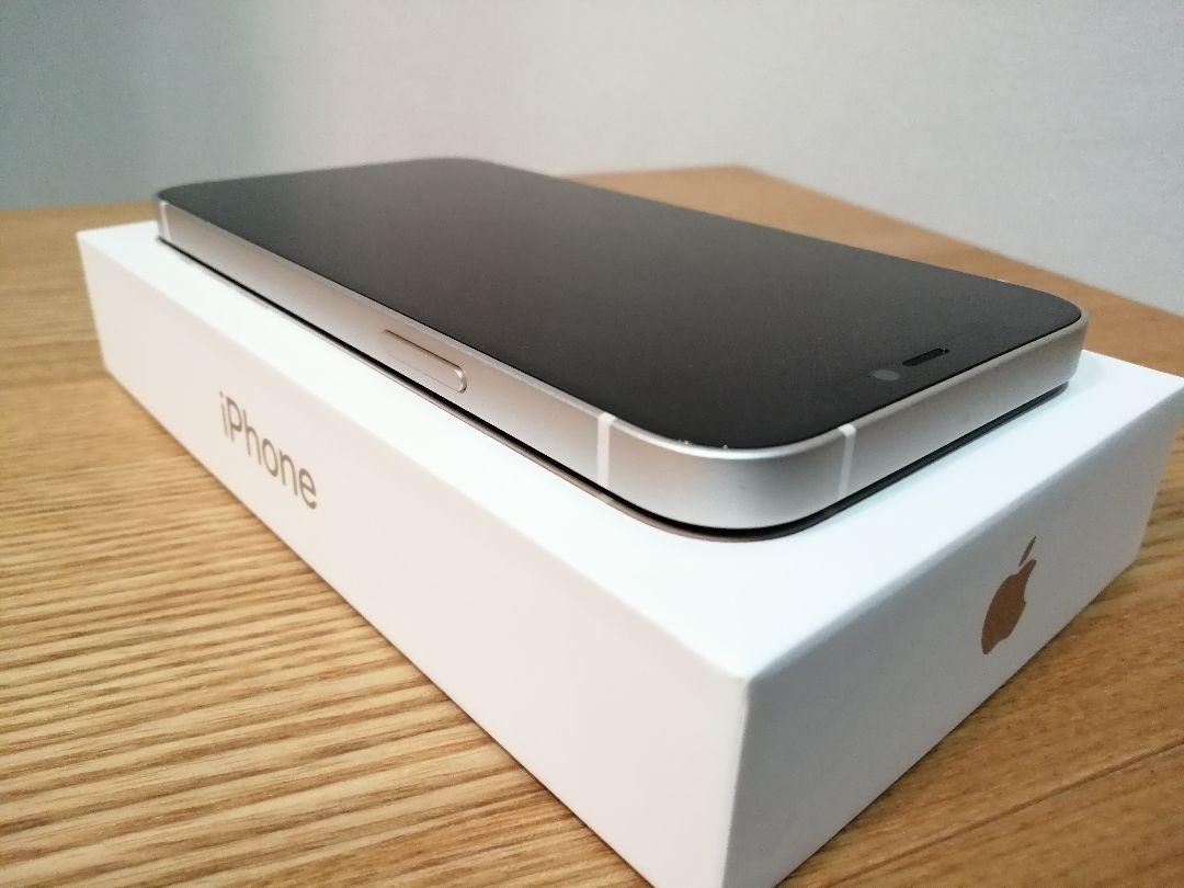 【美品/SIMフリー】 iPhone12 64GB ホワイト 箱・付属品付き