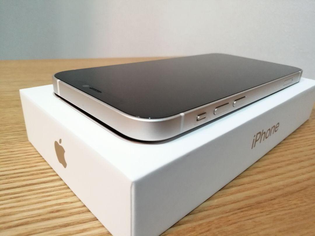 【美品/SIMフリー】 iPhone12 64GB ホワイト 箱・付属品付き