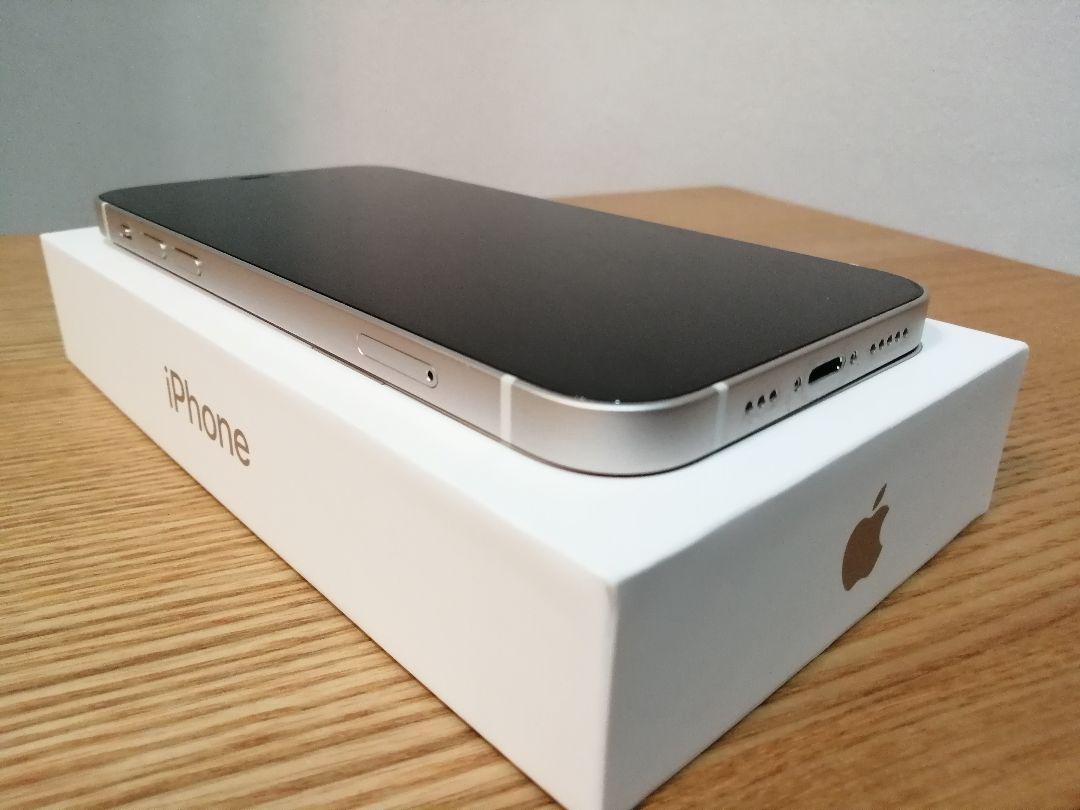 【美品/SIMフリー】 iPhone12 64GB ホワイト 箱・付属品付き