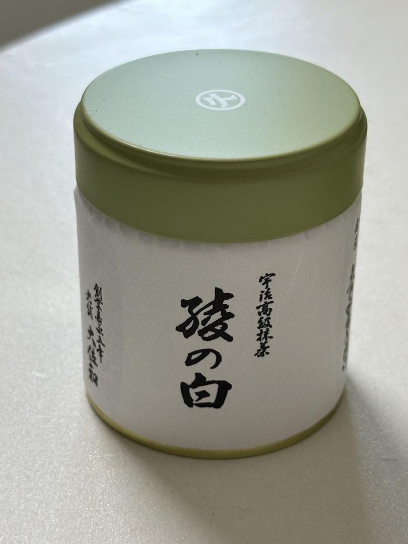 抹茶 宇治 丸久小山園 珠の白 40g 缶（たまのしろ)
