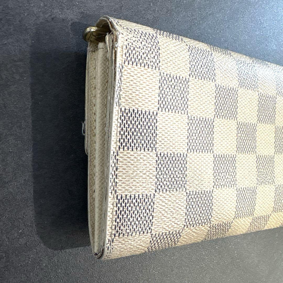 LOUIS VUITTON ダミエ 長財布　ホワイト