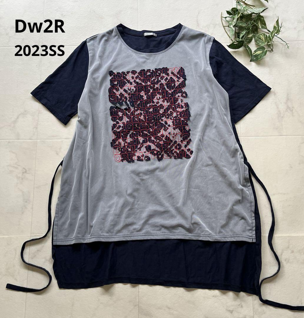 23SS LrdR New Normal Dw2Rロゴオパール刺繍プルオーバー