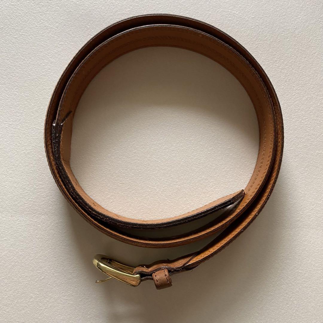 LOEWE ロエベ メンズ ベルト ヌバック レザー ビジネス 紳士