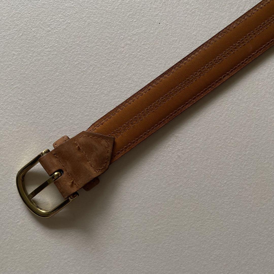 LOEWE ロエベ メンズ ベルト ヌバック レザー ビジネス 紳士