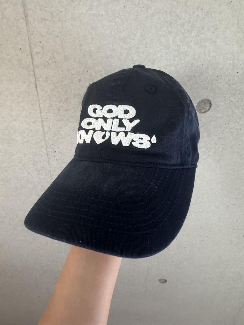 GOD ONLY KNOWS キャップ ネイビー　紺