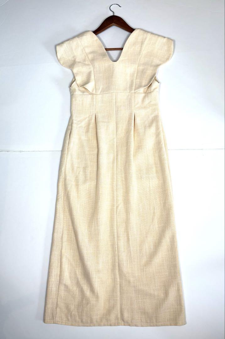 nuance collar gilet / beige