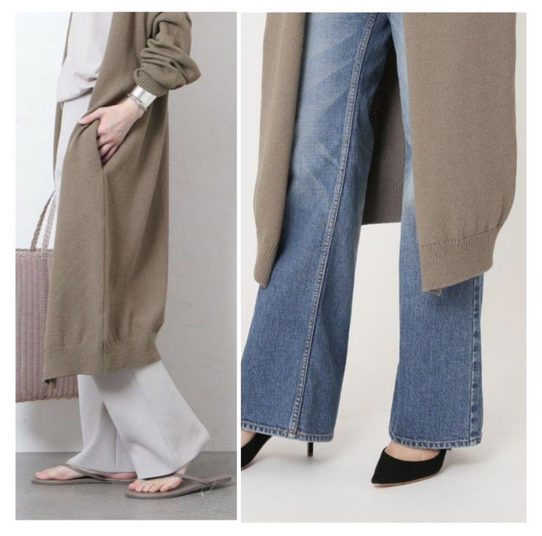 【メーカー再生品】 Classe Deuxieme *DERBY メルカリ - カーキ カーディガン ニット トップス