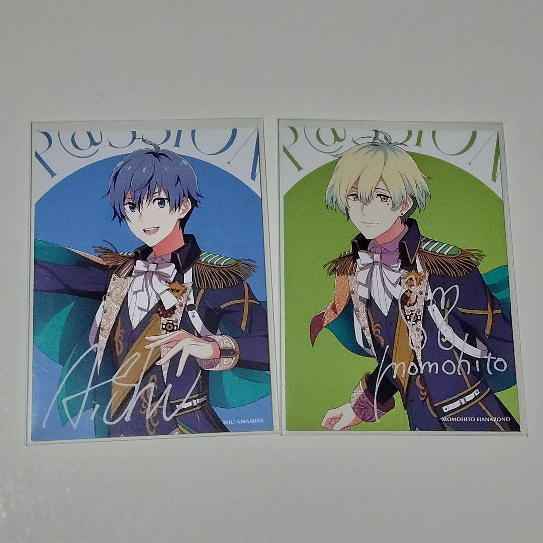 SideM 10thアルバム クラファ 特典ブロマイド 天峰秀 花園百々人