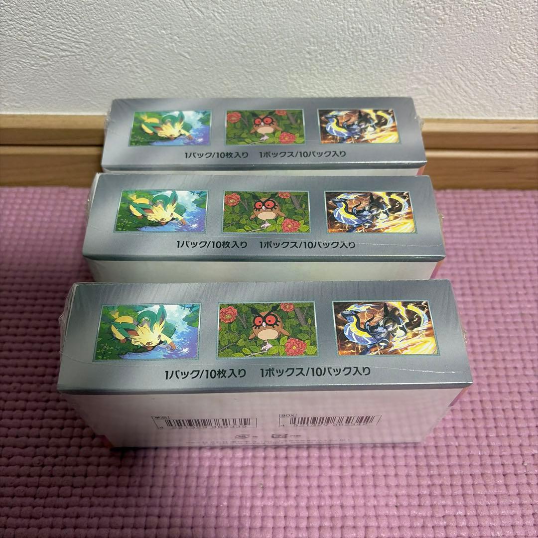 ダークファンタズマ　3box シュリンク付き ポケモンカードゲーム エクスパンションパック 3BOXシュリンク付き