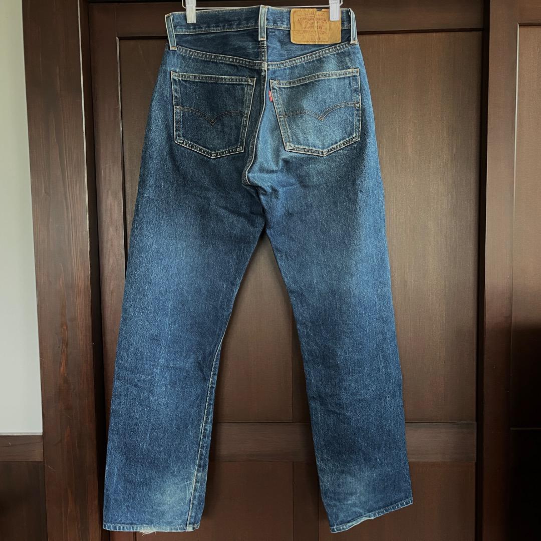 USA製 バレンシア ボタン裏555 501 初期復刻 w30 90s BIGE USA製 バレンシア ボタン裏555 501 初期復刻 w30 90s BIGE