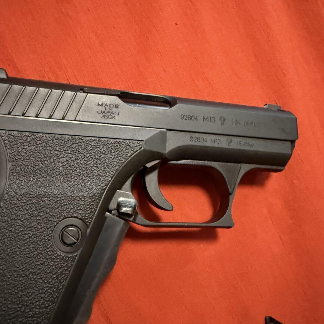 貴重　MGC H&K P7M13 ガスガン　ガス漏れなし　57.42 m/s