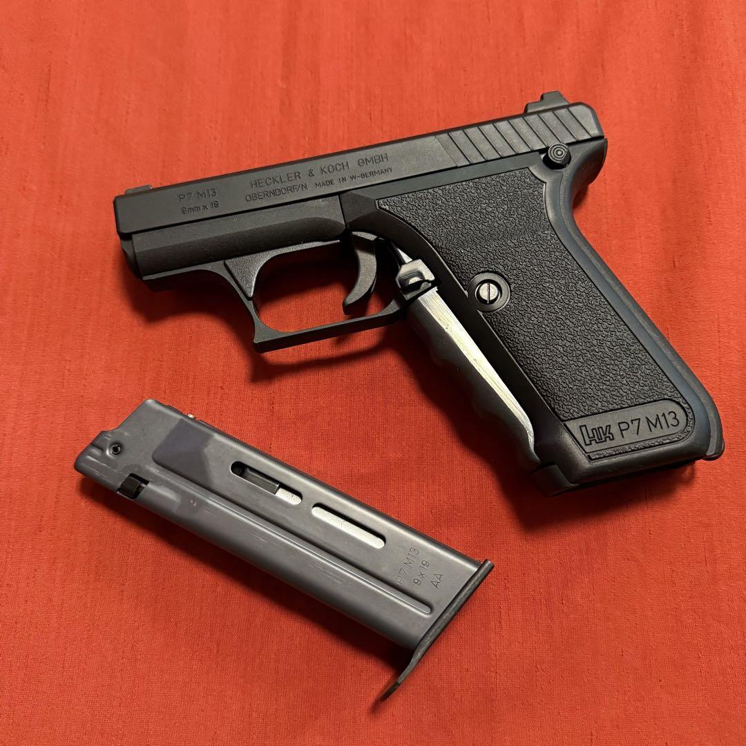 貴重　MGC H&K P7M13 ガスガン　ガス漏れなし　57.42 m/s
