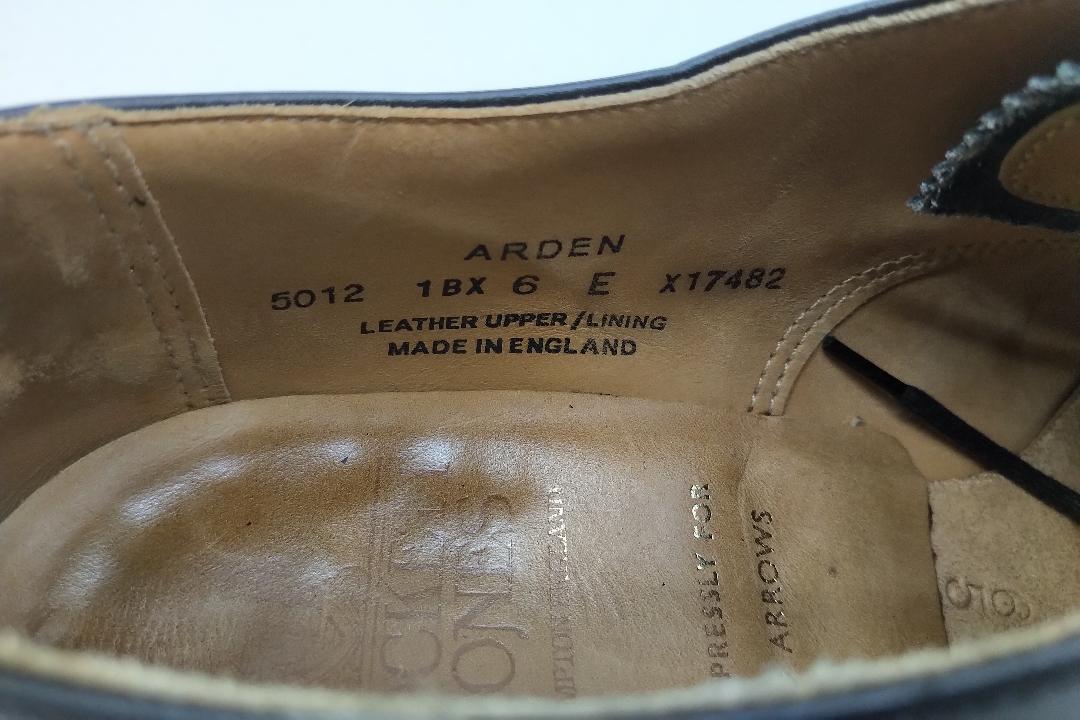 crockett&jones united arrows arden 38aUn-m99154853132 通販高品質