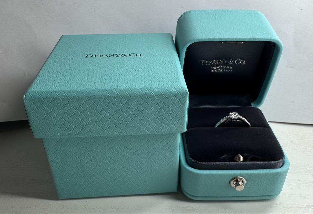 0.3ct！TIFFANY&Co. ティファニー　ハーモニーサークルダイヤリング