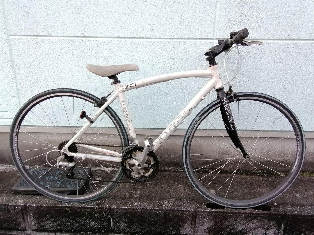 クロスバイクTRINITY+Plusトリニティ軽量10.5kg◎